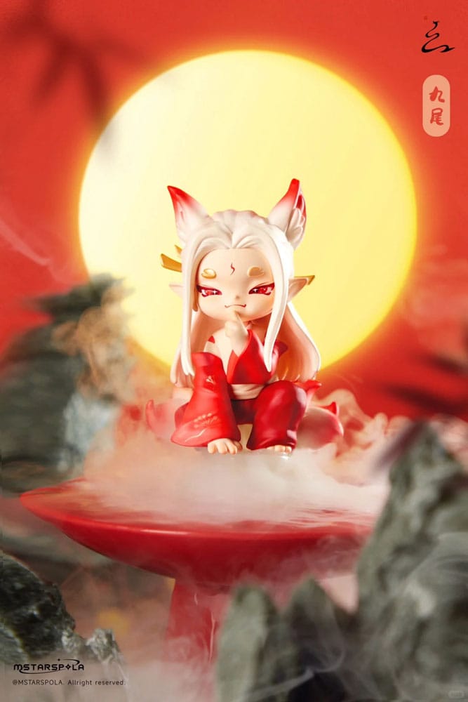 Original Character Sammelfiguren Searching for Mountains and Seas, Stars 9 cm Sortiment (6)