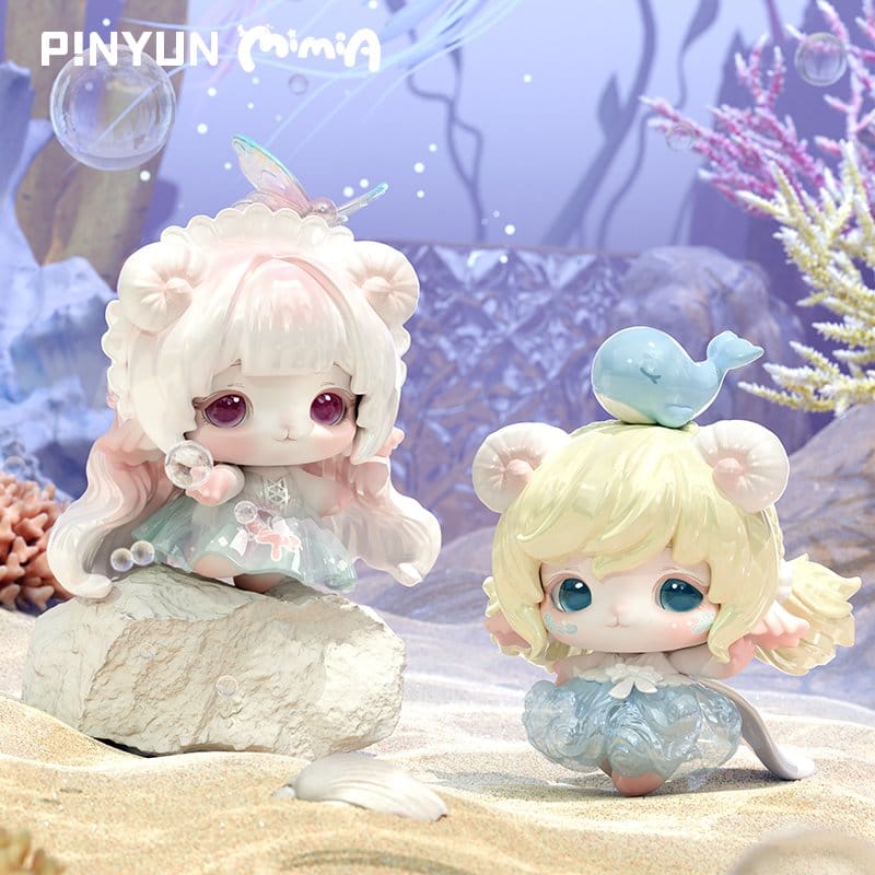 MiMiA Crystal Palace Series Minifiguren Blind Box Sortiment (10)