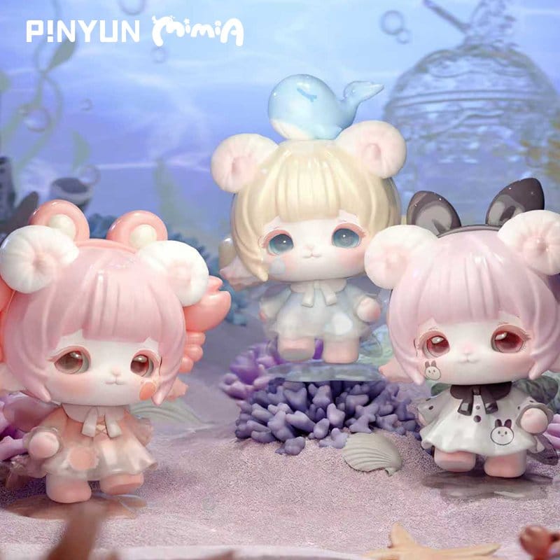 MiMiA Crystal Palace Series Minifiguren Blind Box Sortiment (10)