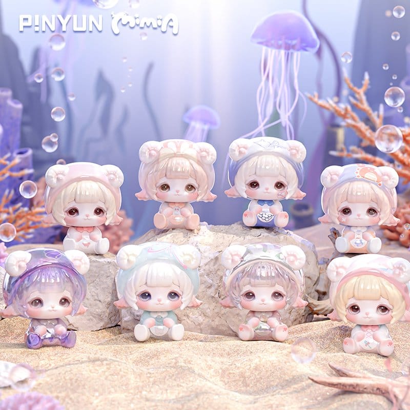 MiMiA Crystal Palace Series Minifiguren Blind Box Sortiment (10)