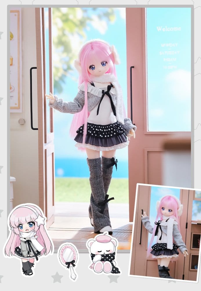 SyncyLand Actionfiguren 6er-Pack OOTD Series 23 cm Blind Box