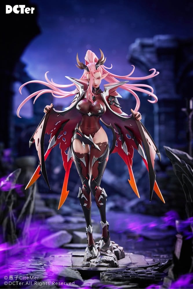 Original Character PU Figur 1/7 Heslion Draco Bellatrix Feminina 27 cm