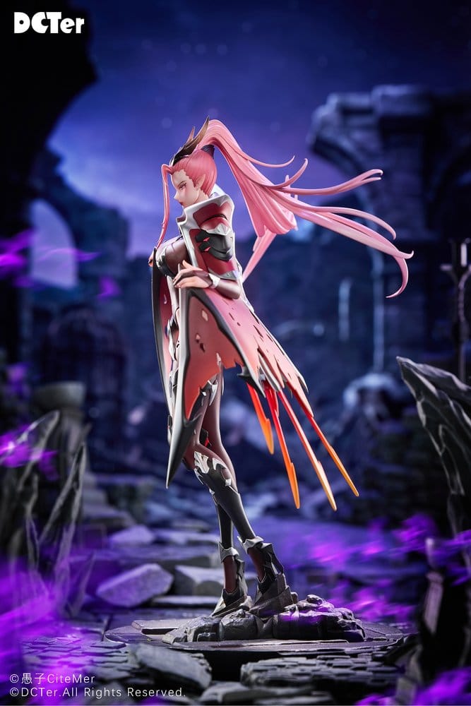 Original Character PU Figur 1/7 Heslion Draco Bellatrix Feminina 27 cm
