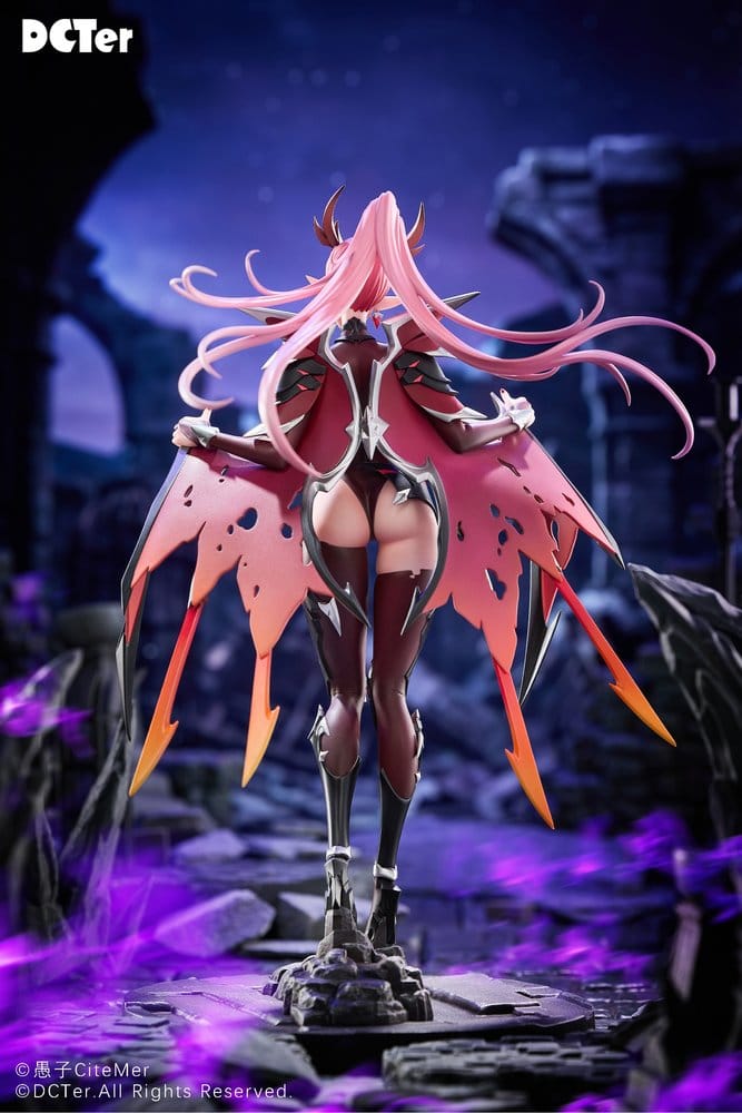 Original Character PU Figur 1/7 Heslion Draco Bellatrix Feminina 27 cm