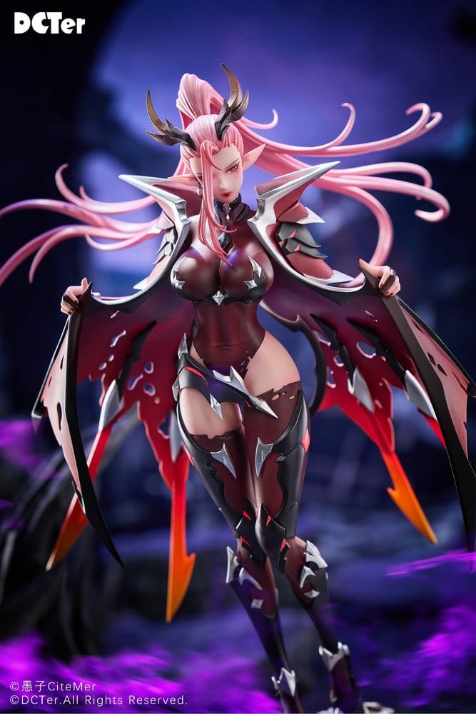 Original Character PU Figur 1/7 Heslion Draco Bellatrix Feminina 27 cm