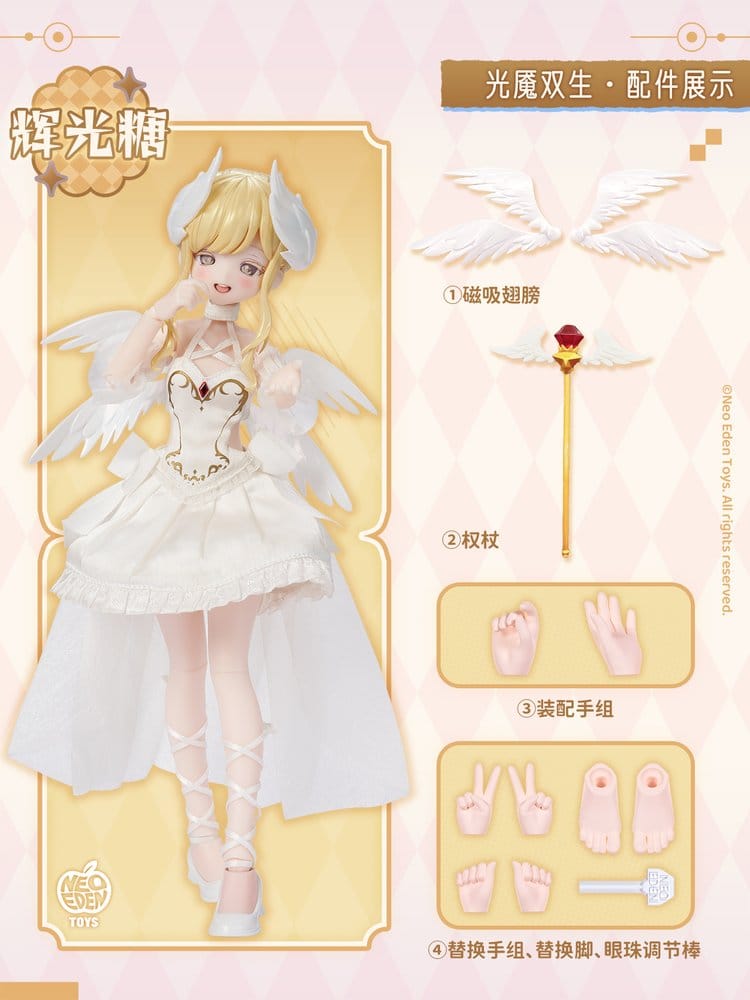 Original Character Sammelfiguren Unveiled Door Key Spirit Series BJD Doll Blind Box 22 cm Sortiment (6)