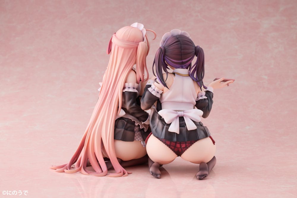 Original Character PVC Statuen 1/5 2er-Set Koho Miya & Otsuhane Fuwari illustration by Ninoude 18 cm