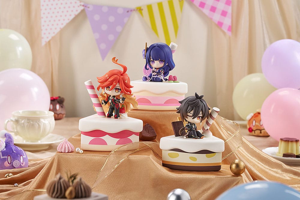 Genshin Impact Wondrous Travels Series Figur Raiden Shogun Chibi 11 cm