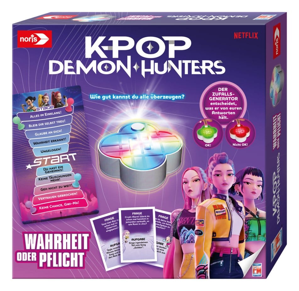 K-POP Demon Hunters Brettspiel
