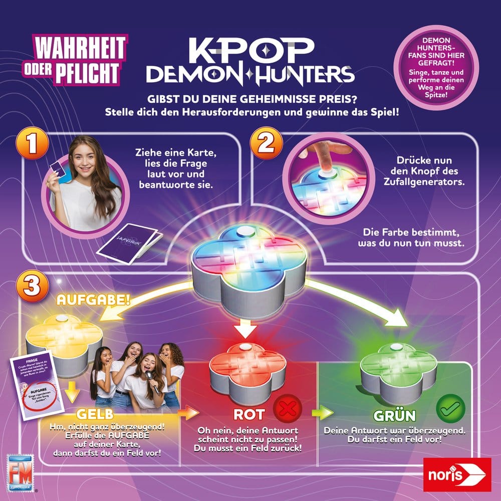 K-POP Demon Hunters Brettspiel