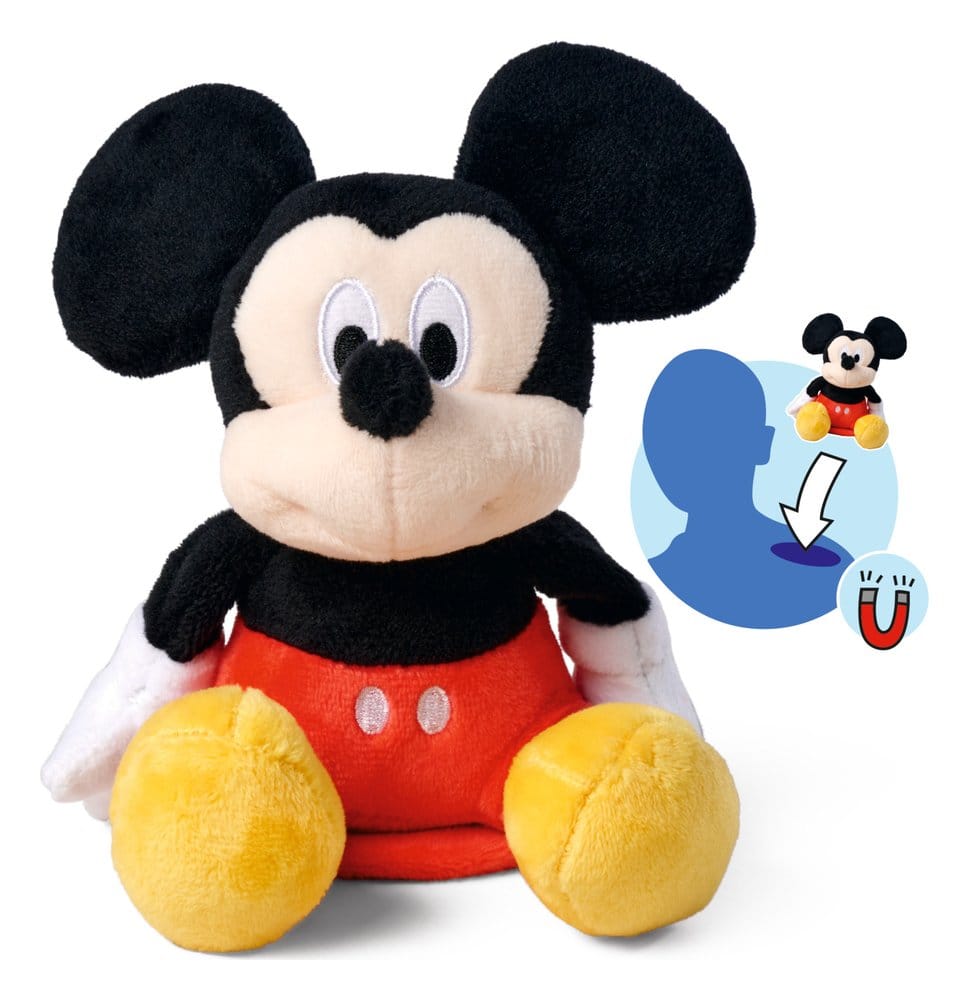 Disney Plüschfigur Mickey Shoulder Rider 12 cm