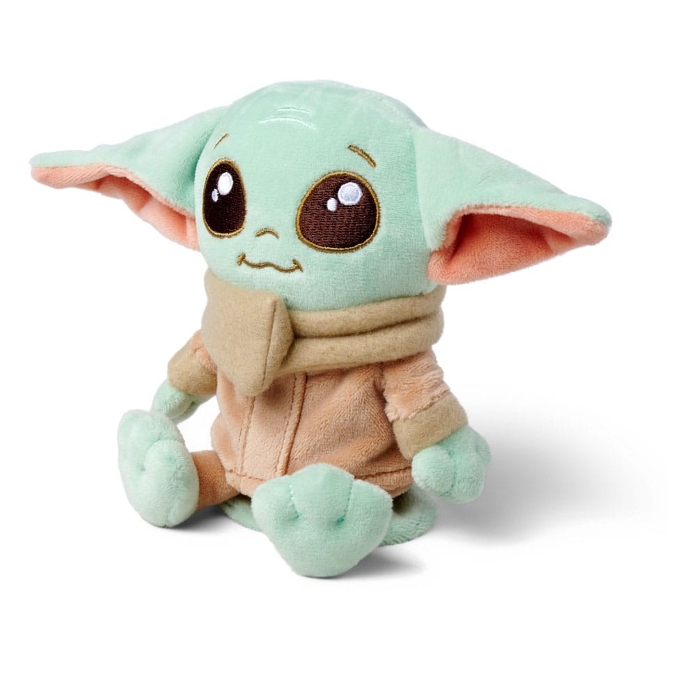 Star Wars The Mandalorian Plüschfigur Grogu Shoulder Rider 12 cm