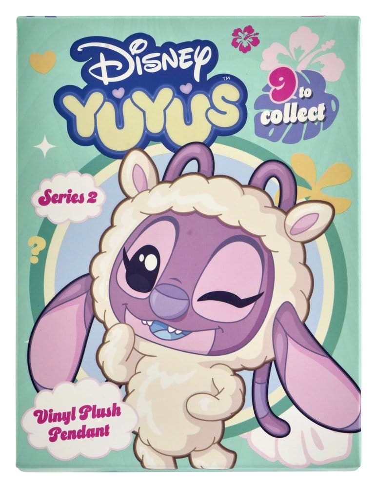 Disney YuYus Plüsch Schlüsselanhänger Wave 2 Stitch & Angel 13 cm Blindbox Display (8)