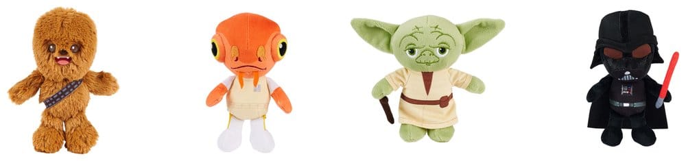 Disney Star Wars 50th Plüschfiguren 15 cm Sortiment (4)