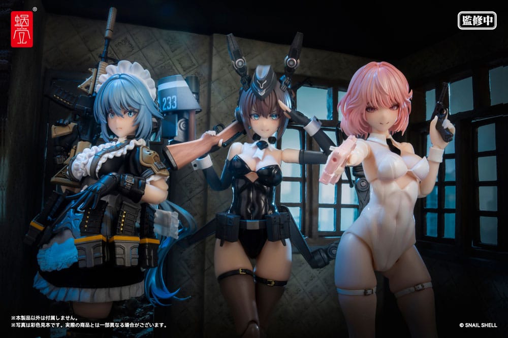 Original Character Zubehör Set für Actionfiguren 1/12 Optional Armament Parts Panzer Bunny Anneliese