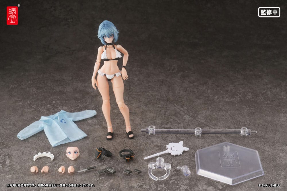 Original Character Actionfigur Kit 1/12 RA-04 Kitsunebi Senki Honoka Swimsuit Ver. 15 cm