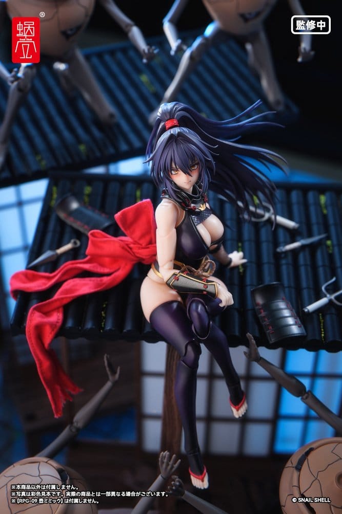 Original Character Actionfigur 1/12 RPGEX-10 Kunoichi Reppuu 16 cm