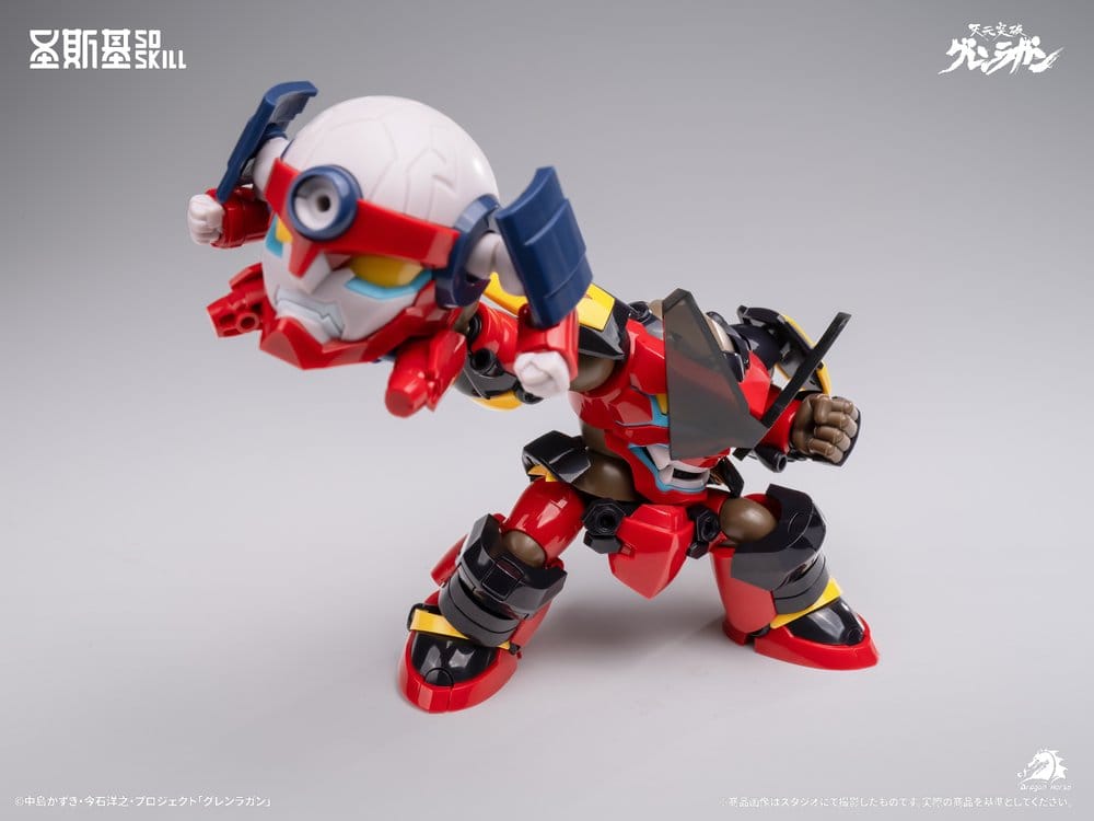 Gurren Lagann Chibi Bausatz Chibi-style Super Articulated 13 cm