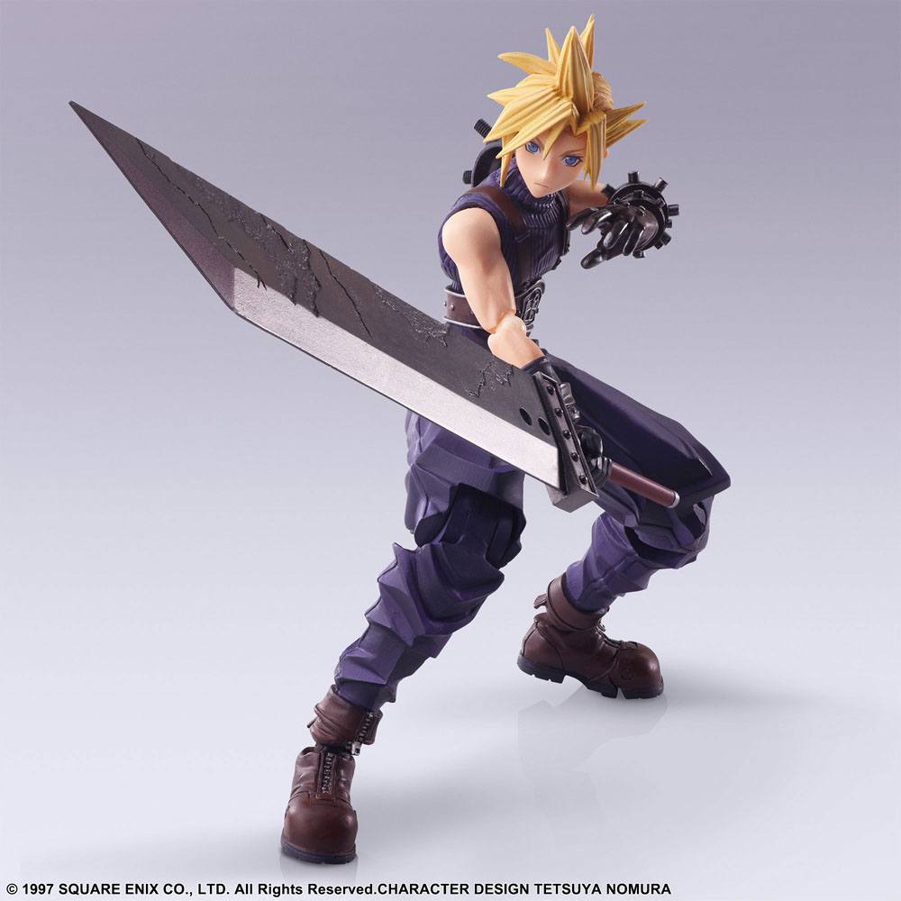 Final Fantasy VII Bring Arts Actionfigur Cloud Strife 15 cm