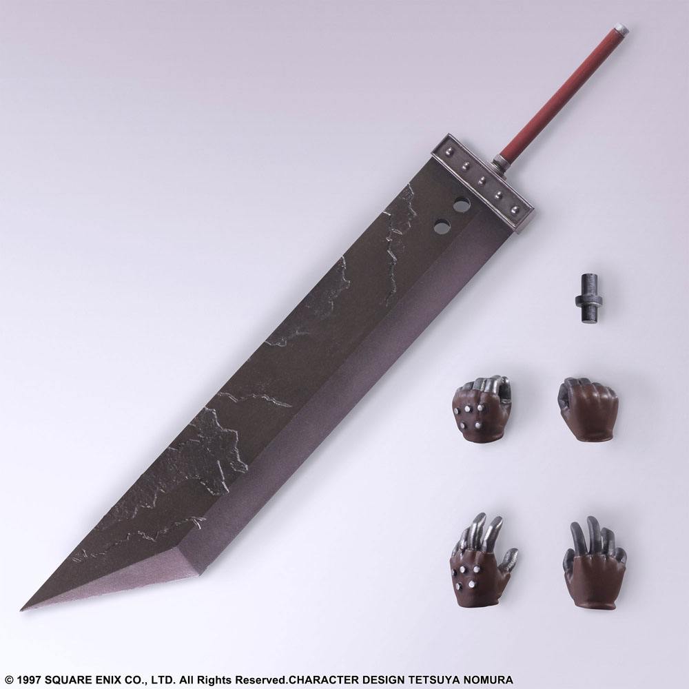 Final Fantasy VII Bring Arts Actionfigur Cloud Strife 15 cm