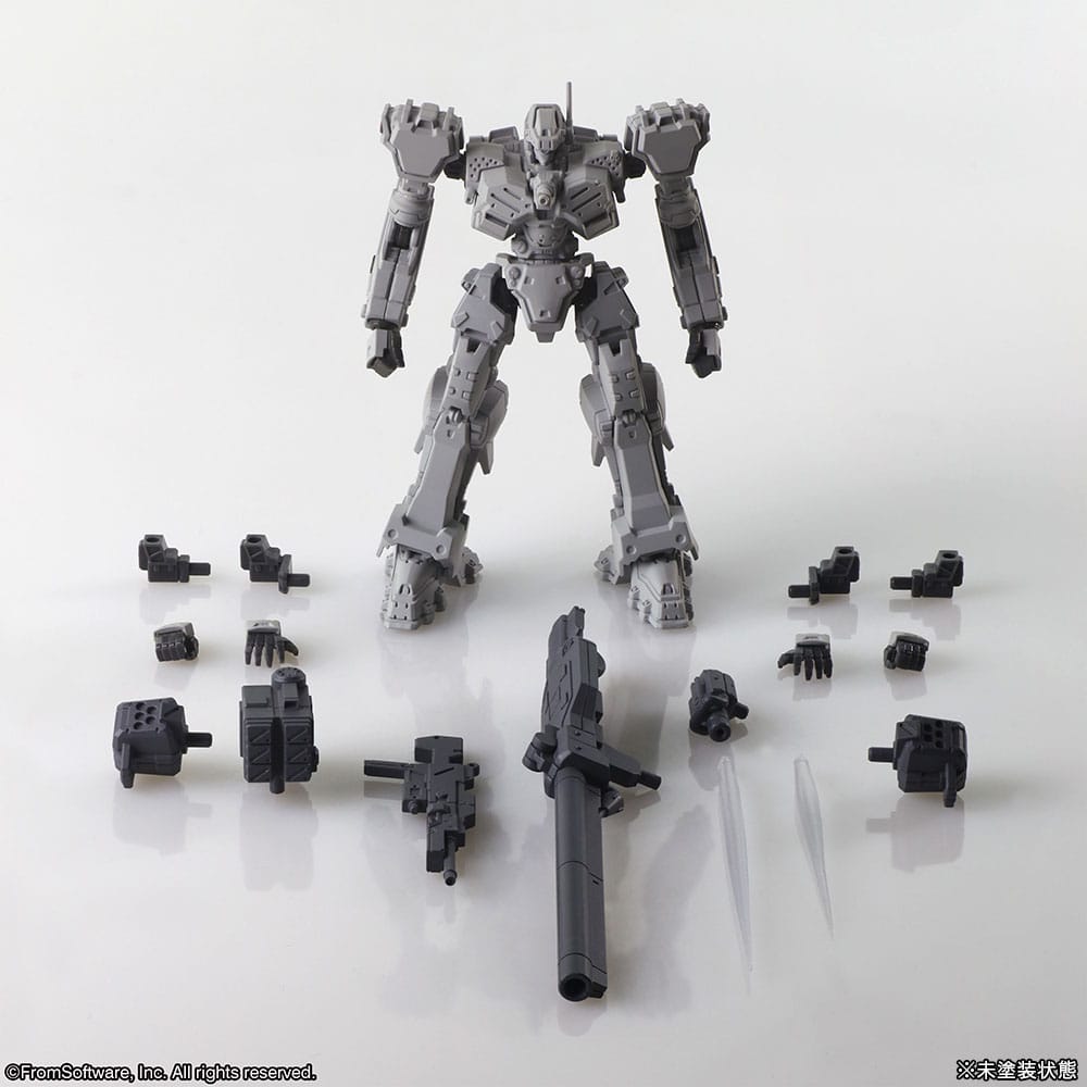 Armored Core Structure Arts Plastic Model Kits 4er-Pack Series 1