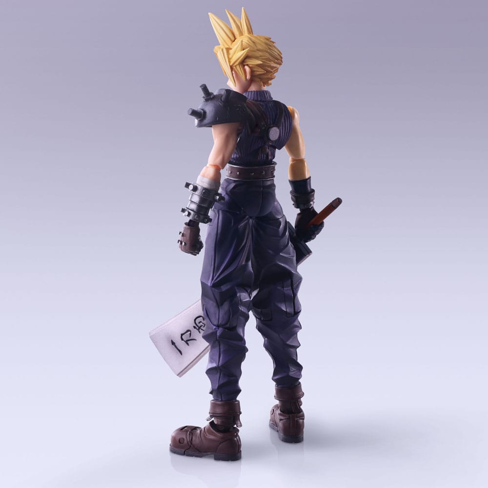Final Fantasy VII Bring Arts Actionfigur Cloud Strife Hardedge Ver. 15 cm
