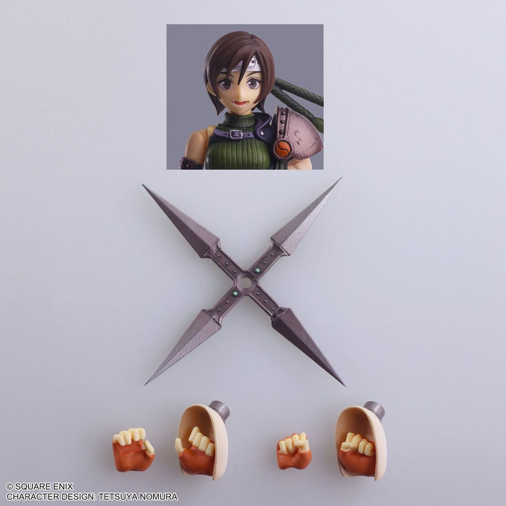 Final Fantasy VII Bring Arts Actionfigur Yuffie Kisaragi 13 cm