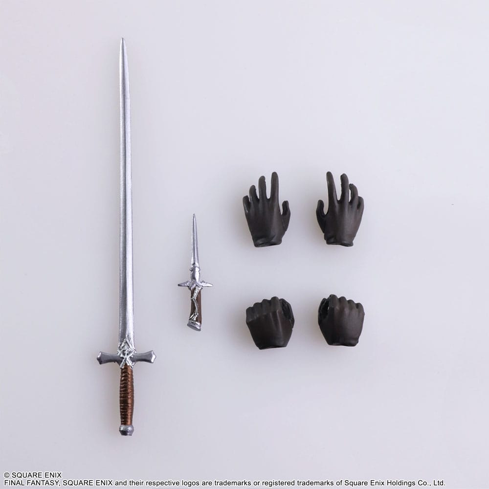 Final Fantasy VII Bring Arts Actionfigur Joshua Rosefield 15 cm