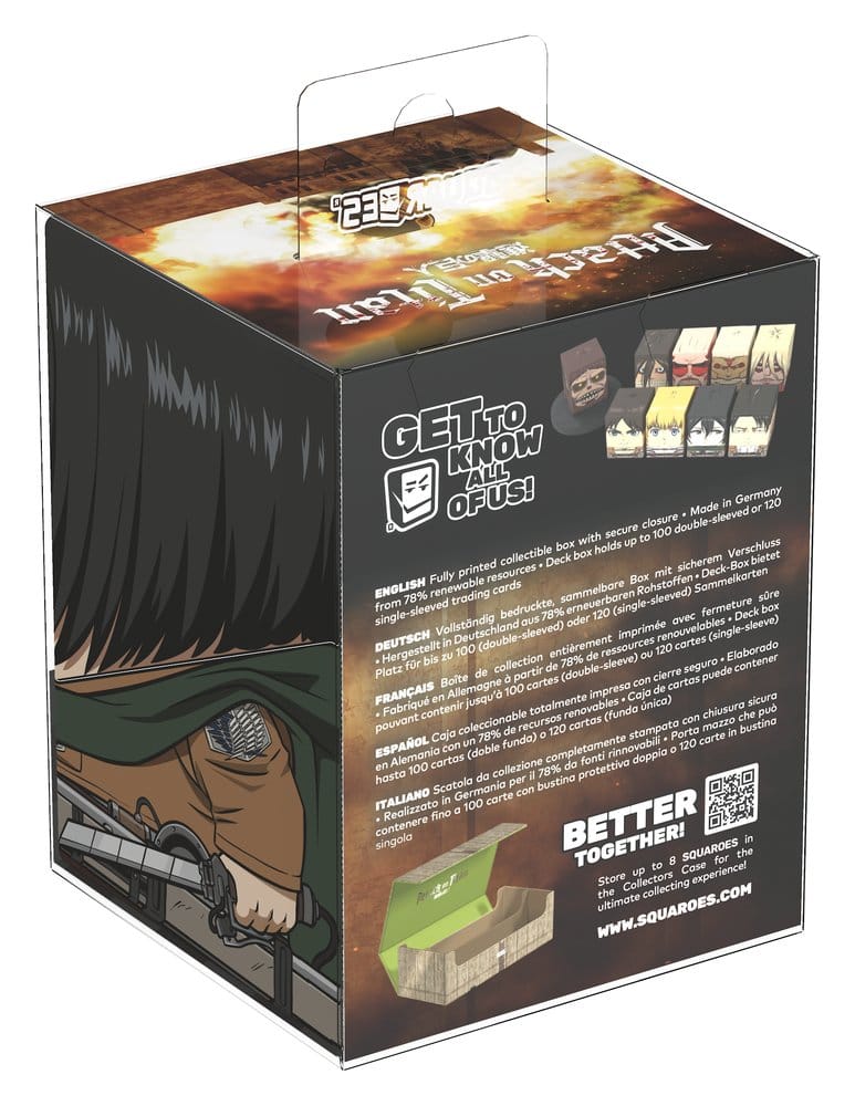 Squaroes Squaroe Attack on Titan AOT003 - Mikasa Ackermann