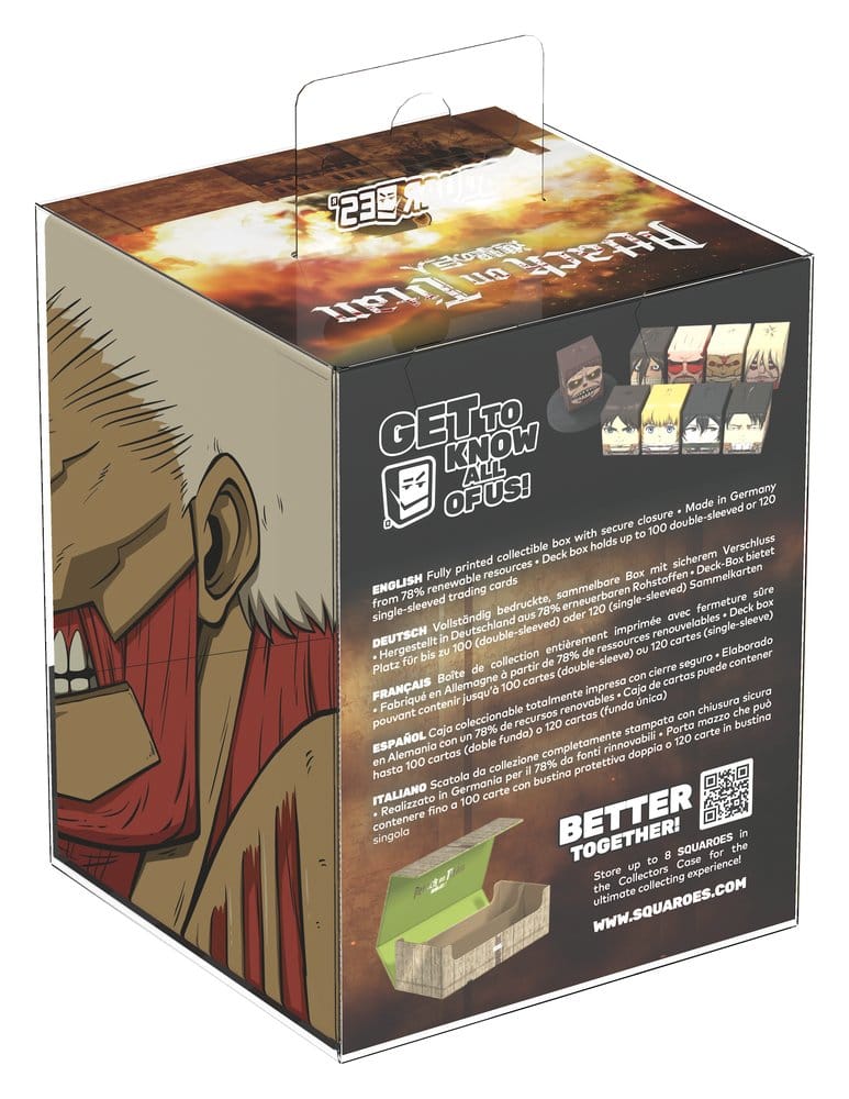 Squaroes Squaroe Attack on Titan AOT007 - Armored Titan