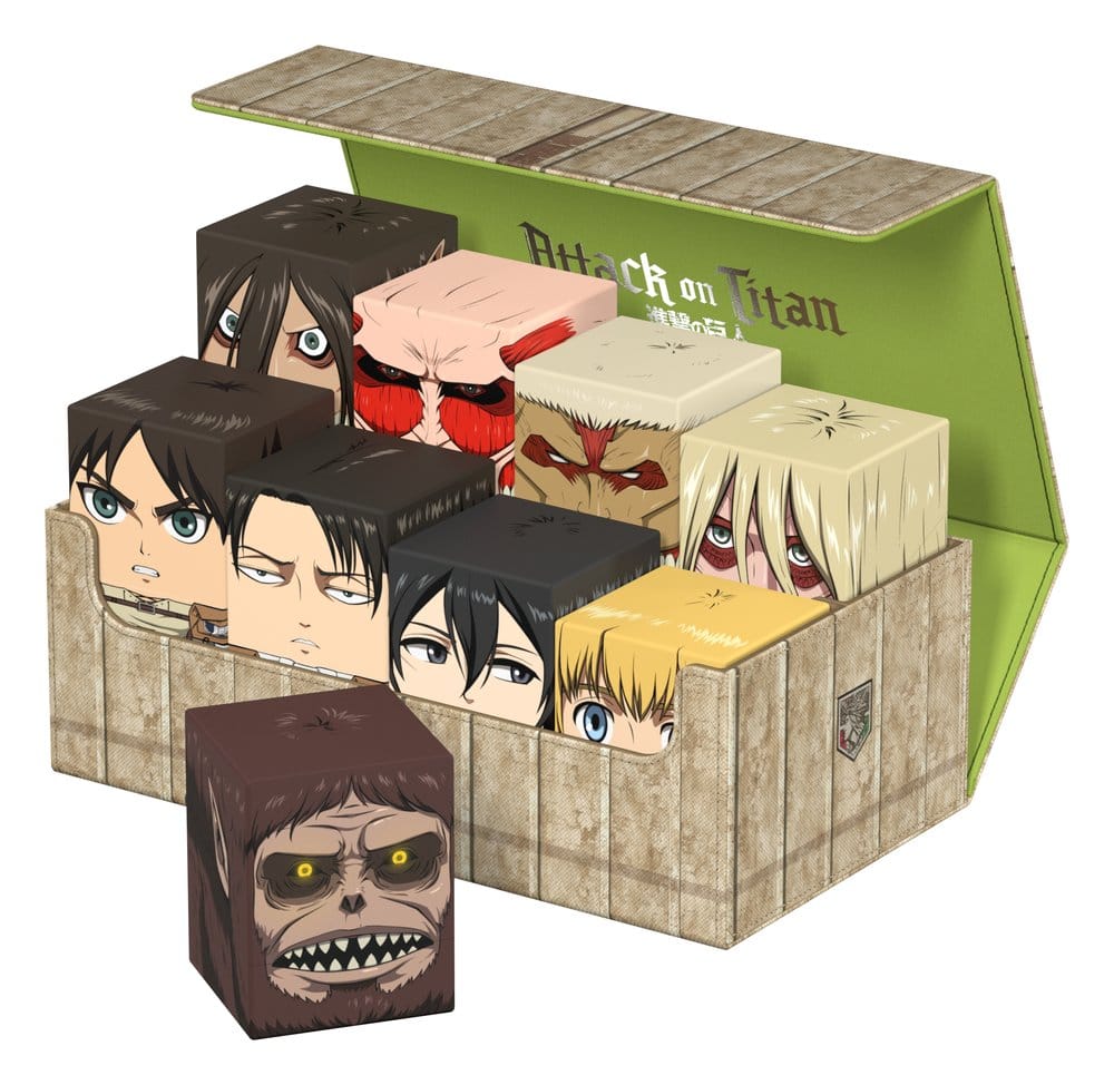Squaroes Squaroe Attack on Titan Collectors Case - Shiganshina District