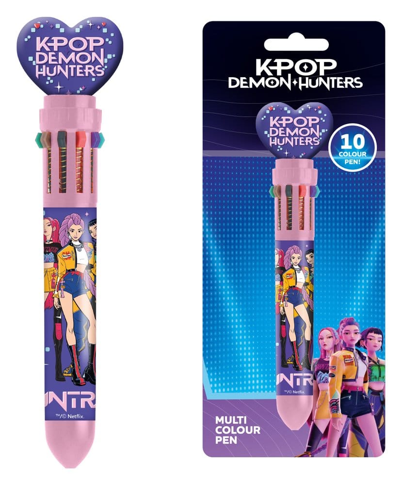 KPop Demon Hunters Mehrfarben-Stift Hunter/X Display (8)
