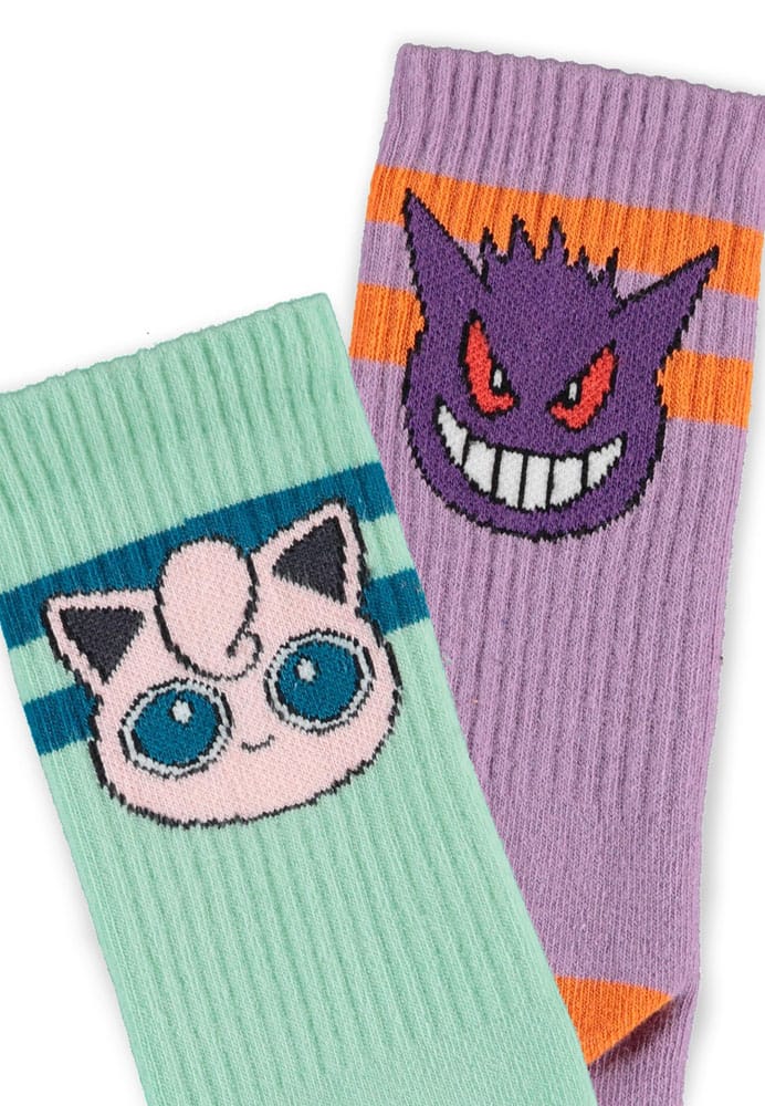 Pokémon Socken 2er-Pack Heads 35-38