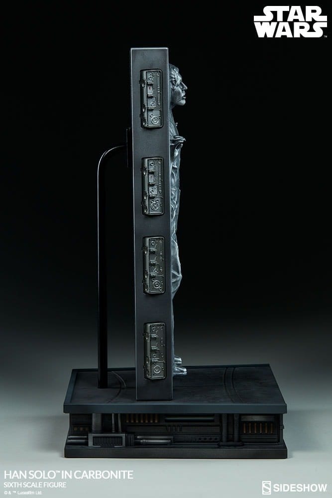 Star Wars 1/6 Actionfigur Han Solo in Carbonite 38 cm