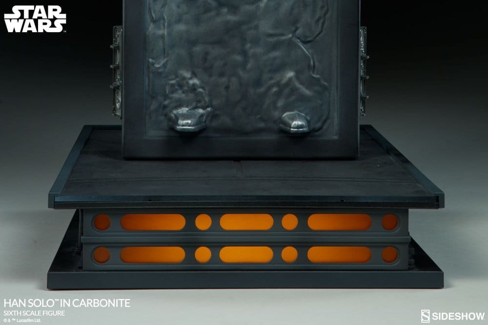 Star Wars 1/6 Actionfigur Han Solo in Carbonite 38 cm