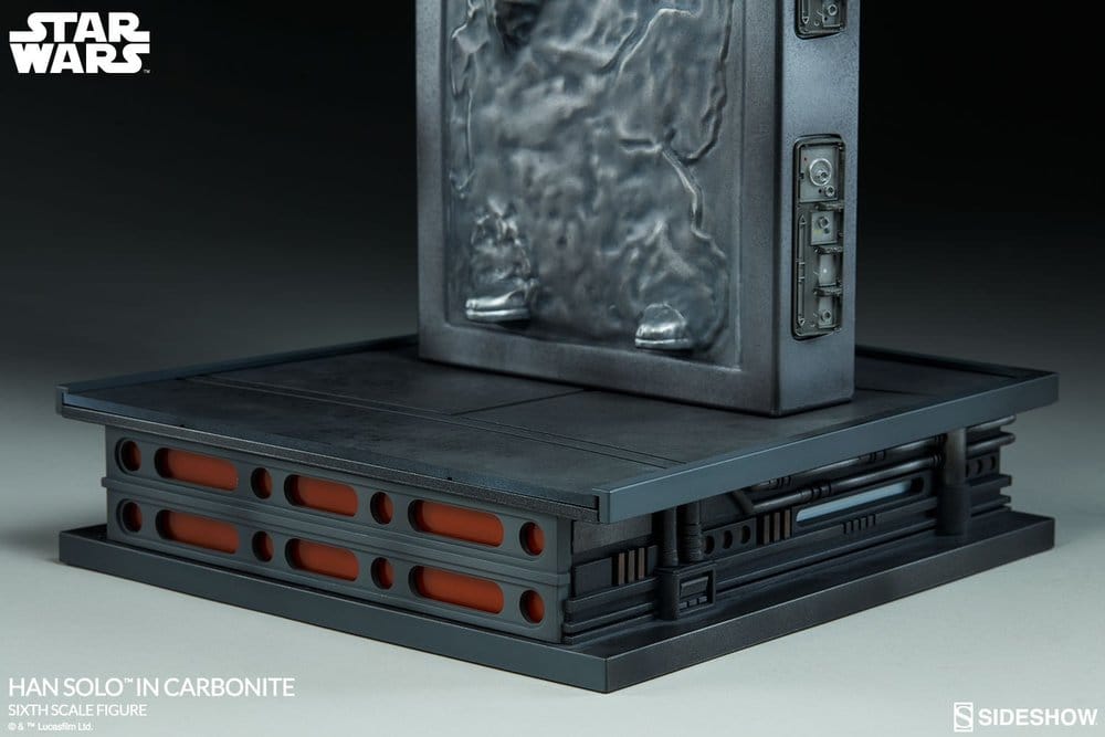 Star Wars 1/6 Actionfigur Han Solo in Carbonite 38 cm
