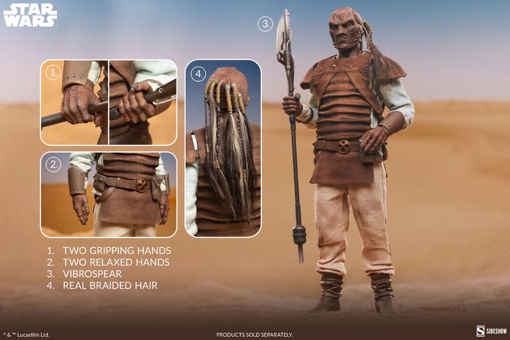 Die Rückkehr der Jedi-Ritter Actionfigur 1/6 Pagetti Rook 32 cm