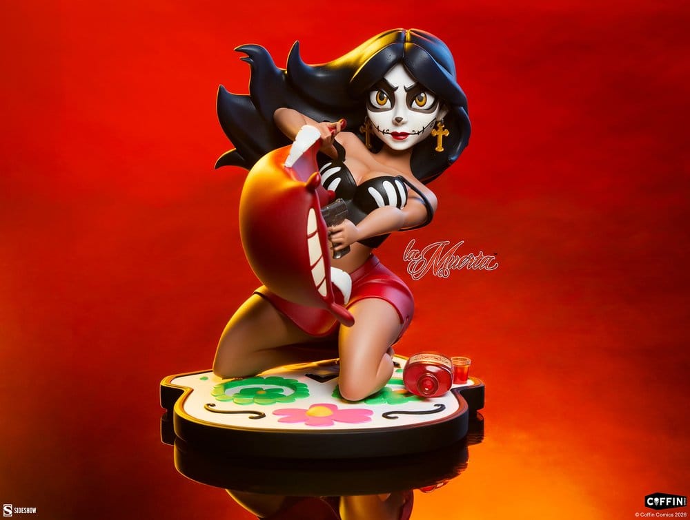 Coffin Comics Designer Statuen-Set Sleepover In Hell