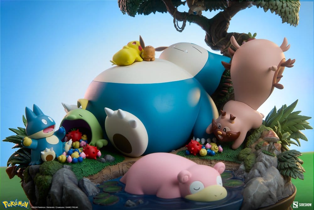 Pokémon Diorama Relaxo 33 cm