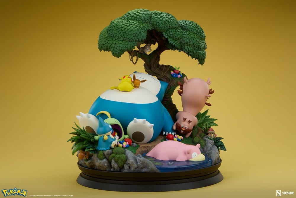 Pokémon Diorama Relaxo 33 cm