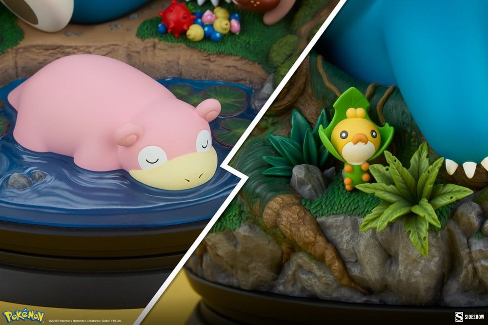 Pokémon Diorama Relaxo 33 cm