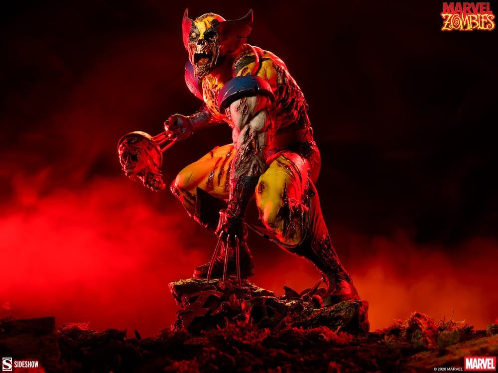 Marvel Statue Wolverine: Marvel Zombies 29 cm