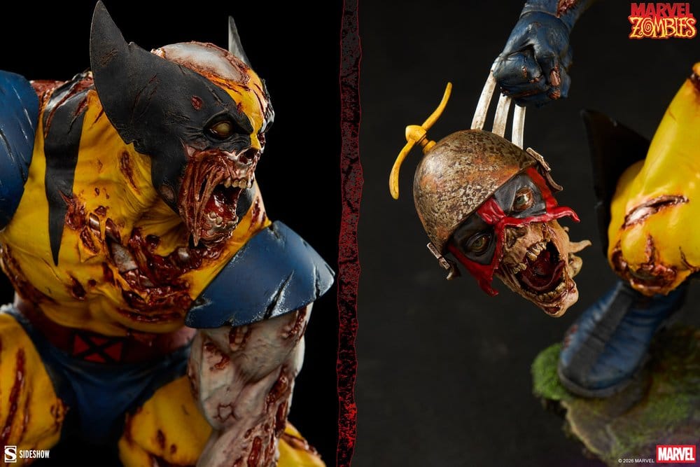 Marvel Statue Wolverine: Marvel Zombies 29 cm