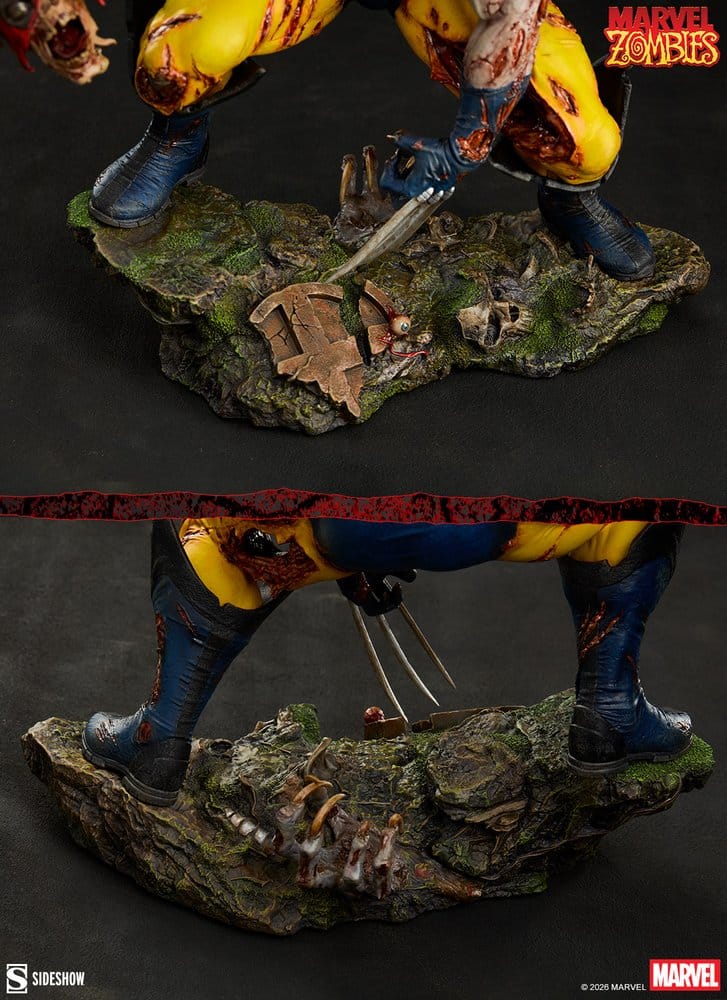 Marvel Statue Wolverine: Marvel Zombies 29 cm
