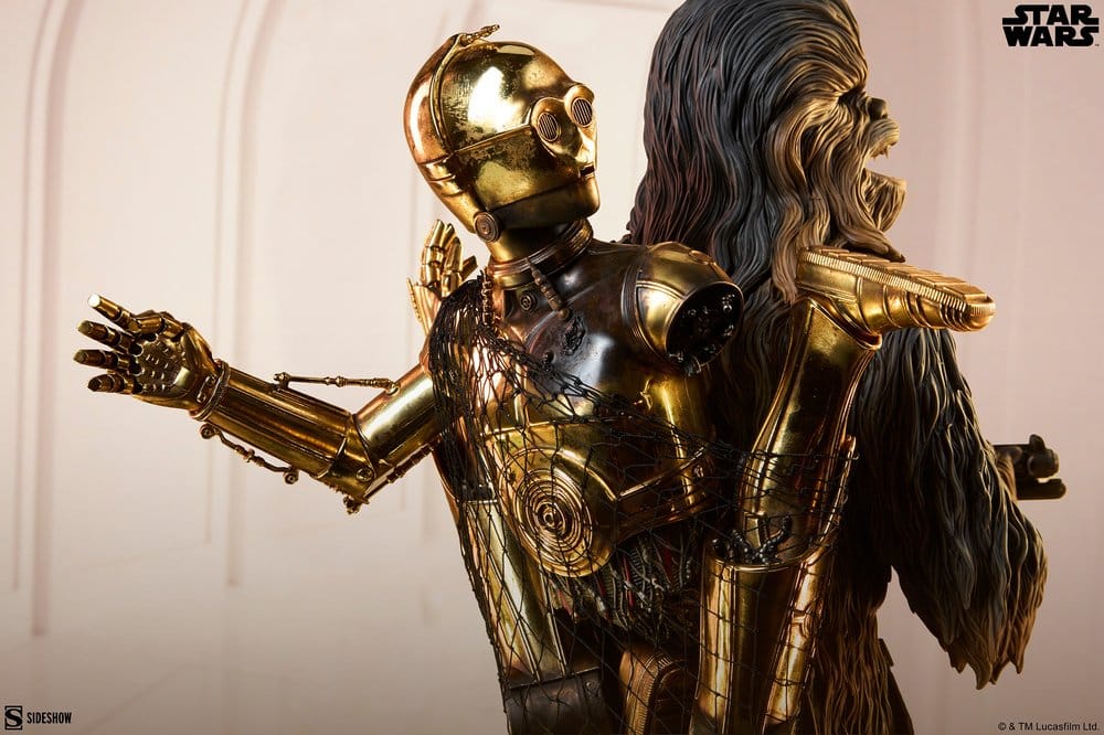 Star Wars Premium Format Statue Chewbacca and C-3PO 63 cm