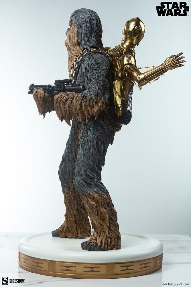 Star Wars Premium Format Statue Chewbacca and C-3PO 63 cm