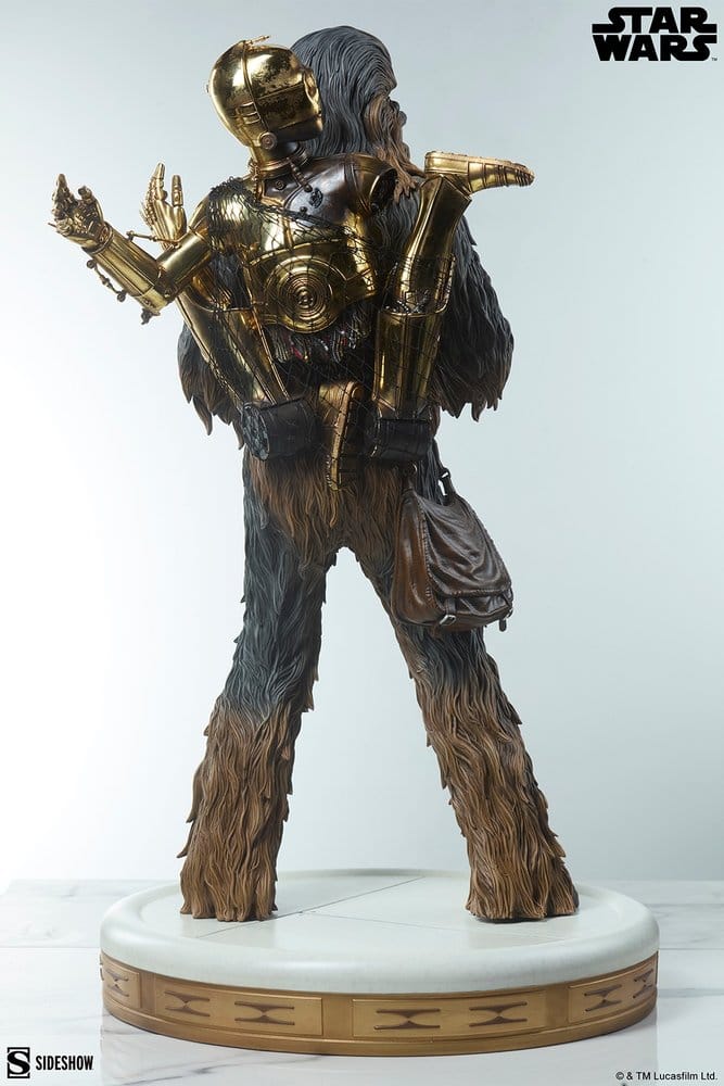 Star Wars Premium Format Statue Chewbacca and C-3PO 63 cm