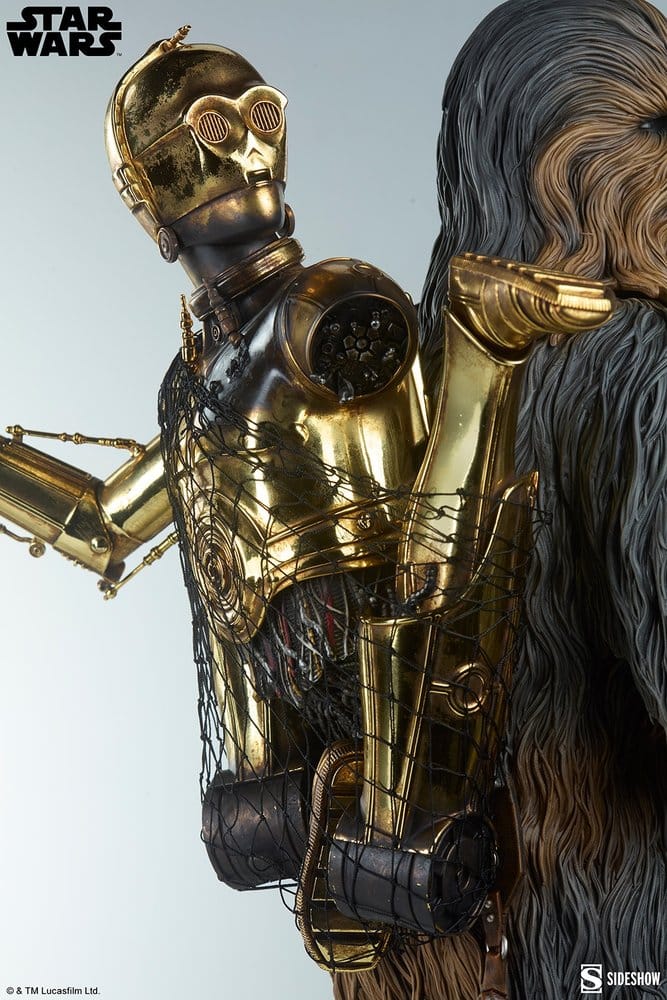 Star Wars Premium Format Statue Chewbacca and C-3PO 63 cm