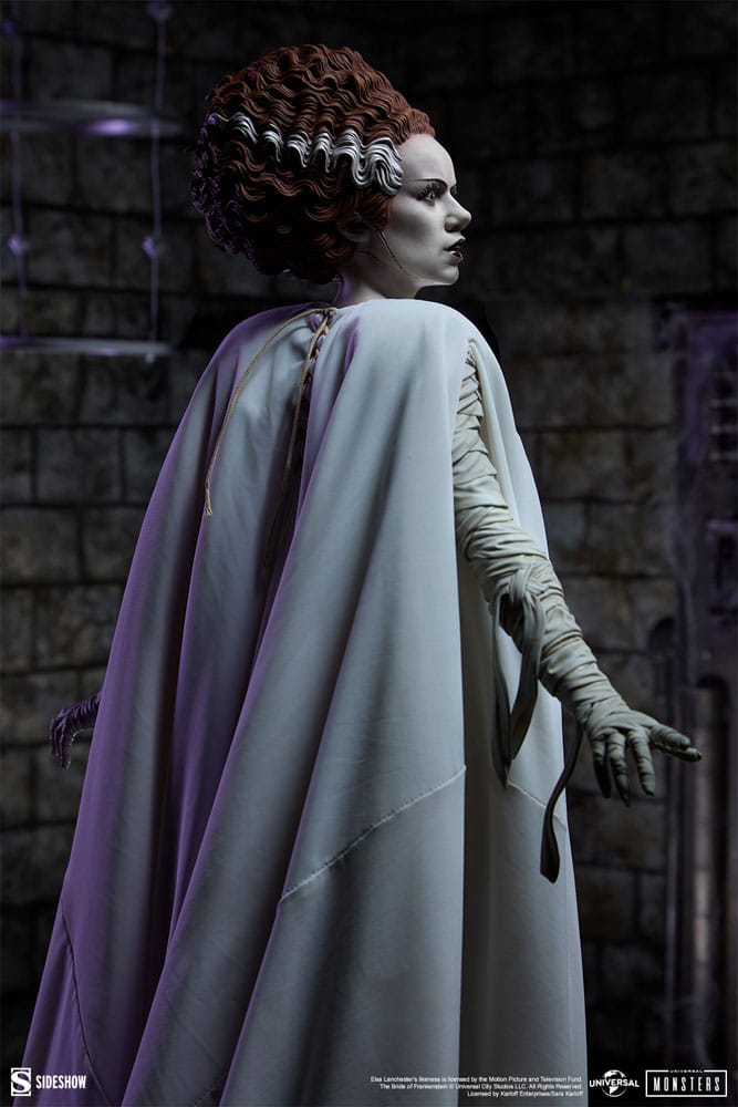Frankensteins Braut Premium Format Mixed Media Statue The Bride of Frankenstein (Fabric Costume) 55 cm