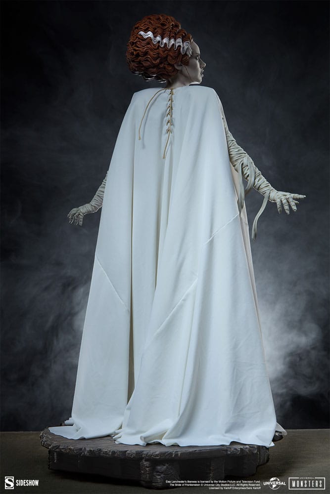 Frankensteins Braut Premium Format Mixed Media Statue The Bride of Frankenstein (Fabric Costume) 55 cm